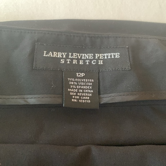 Gently Loved Layered Stretch Skirt by Larry Levine Petite - Picture 3 of 5